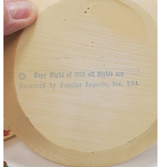 1994 Popular Imports Christmas Miniature Tea Set,  "Santa T Set" 10 Piece, IOB - Picture 10 of 11